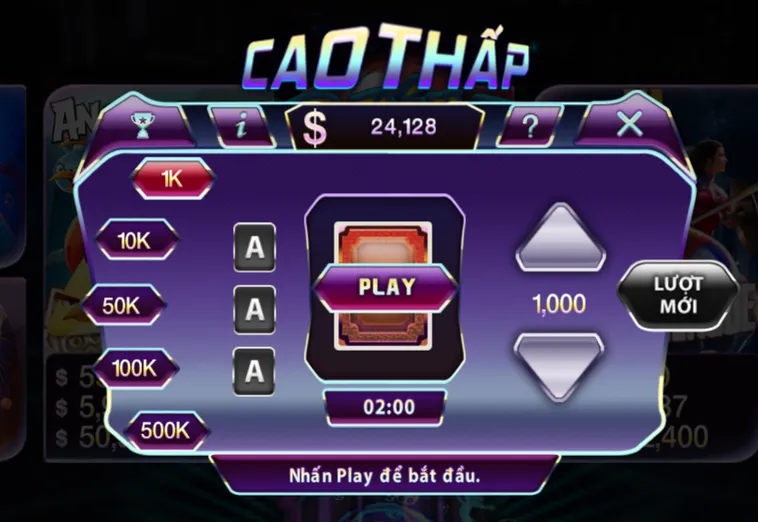 Cẩm Nang Thực Chiến Sảnh Minigame Cao Thấp Tại 789Club Săn Lợi Nhuận Khủng