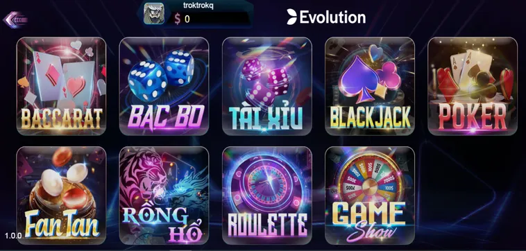 Chinh Phục Sảnh Evolution Live Tại 789Club Phá Vỡ Kỷ Lục Tiền Thưởng