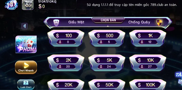 Cẩm Nang Phân Tích Thuật Toán Sảnh Phỏm Tại 789Club Cho Bài Thủ