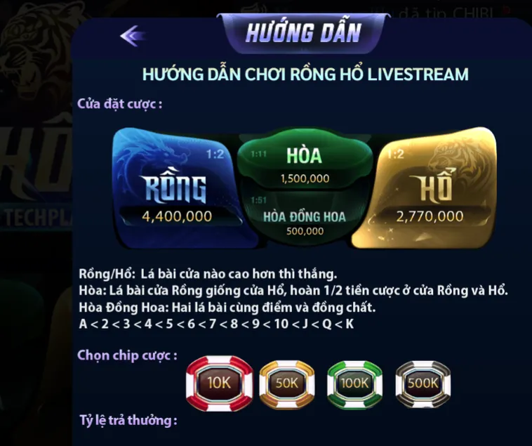 Bí Kíp Săn Thưởng Khủng Tại Sảnh Rồng Hổ Casino Tại 789Club Cho Cược Thủ