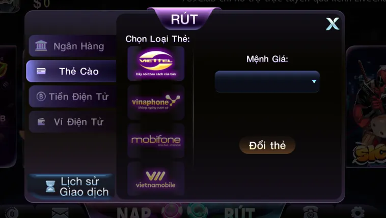 Rút Tiền 789Club Phương Thức Thanh Khoản Tự Động Siêu Tốc Đạt Độ Chính Xác 100%