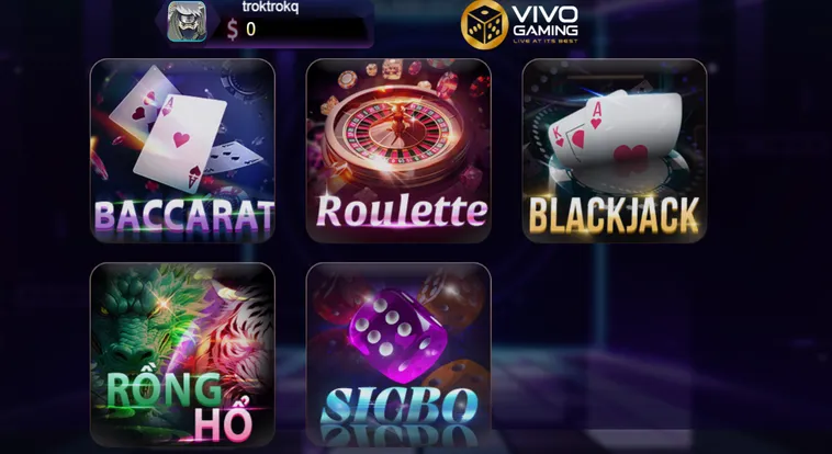Vivo Gaming Live Tại 789Club Bí Kíp Sát Phạt Sòng Bạc Trực Tuyến Đỉnh Cao