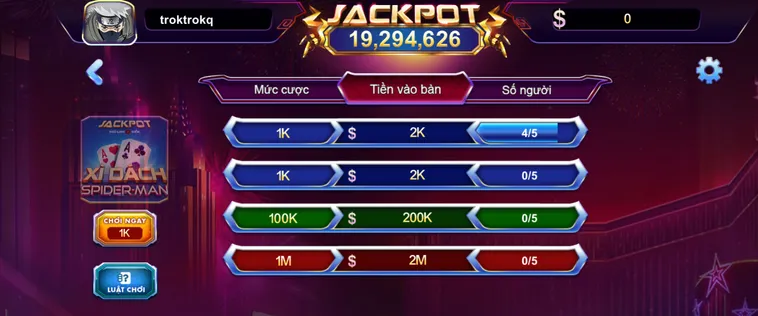 Phân Tích Cơ Chế Chia Bài Và Chiến Thuật Rút Lá Sảnh Xì Dách Spidermen Tại 789Club